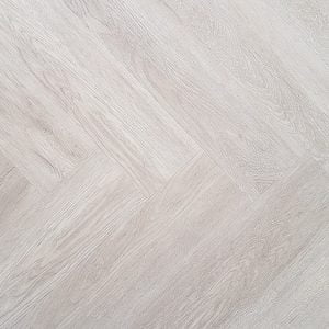 Visgraat PVC wit eiken 0.55 toplaag