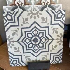 Bursa Blue Motieftegel 40x40 cm