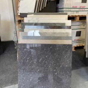 Mars Black Hoogglans Tegel 60x60 cm